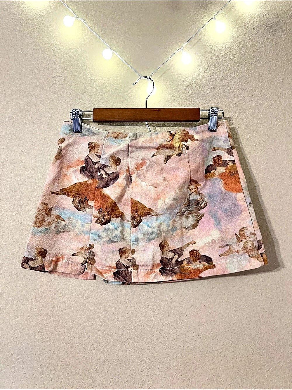 Vintage Angel Mini Skirt No Tag